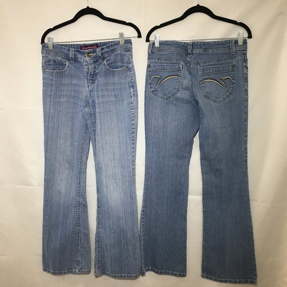 Gloria Vanderbilt Denim Blue Jeans Women's Size 4 Medium - Picture 1 of 9